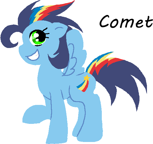 Comet By Kiananuva12 Clipart (634x538), Png Download