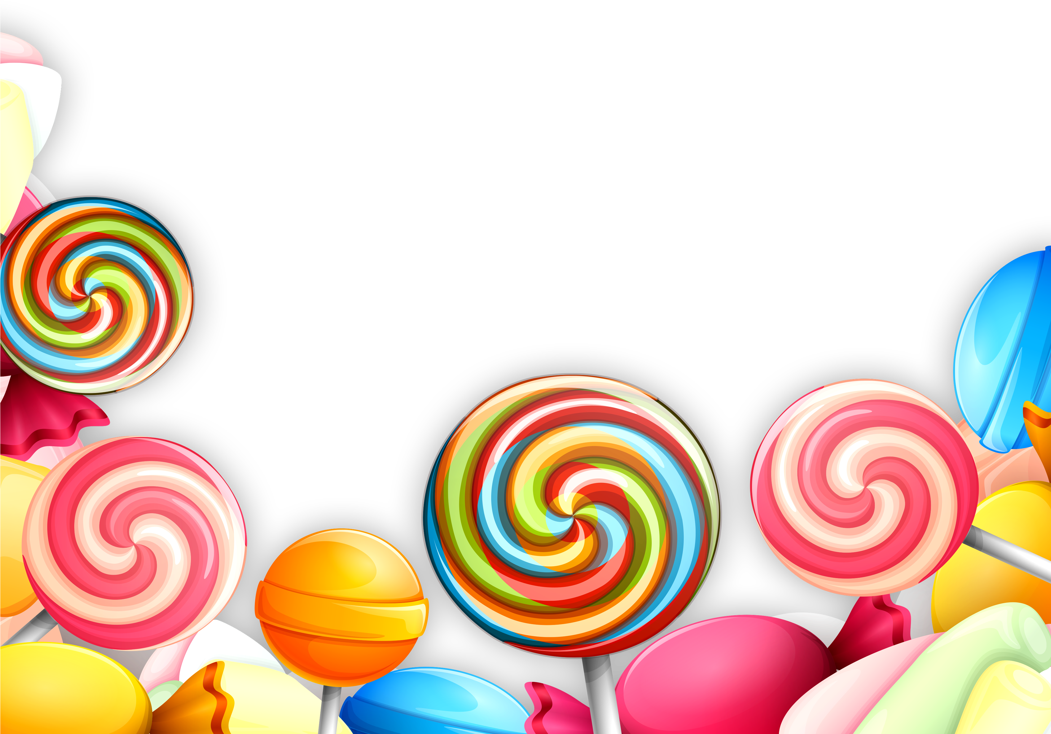 Drawn Lollipop Single Clipart (3543x2720), Png Download