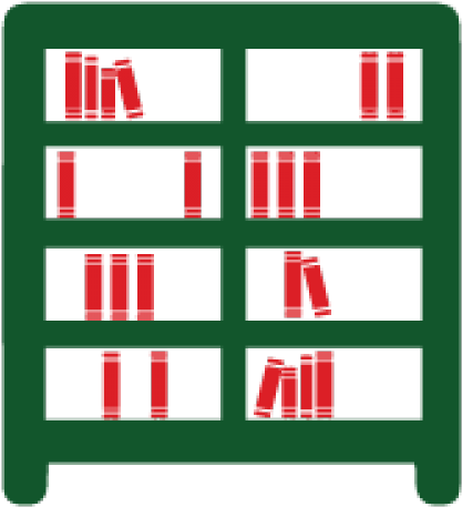 Bookcase Clipart Book Donation - Png Download (640x480), Png Download