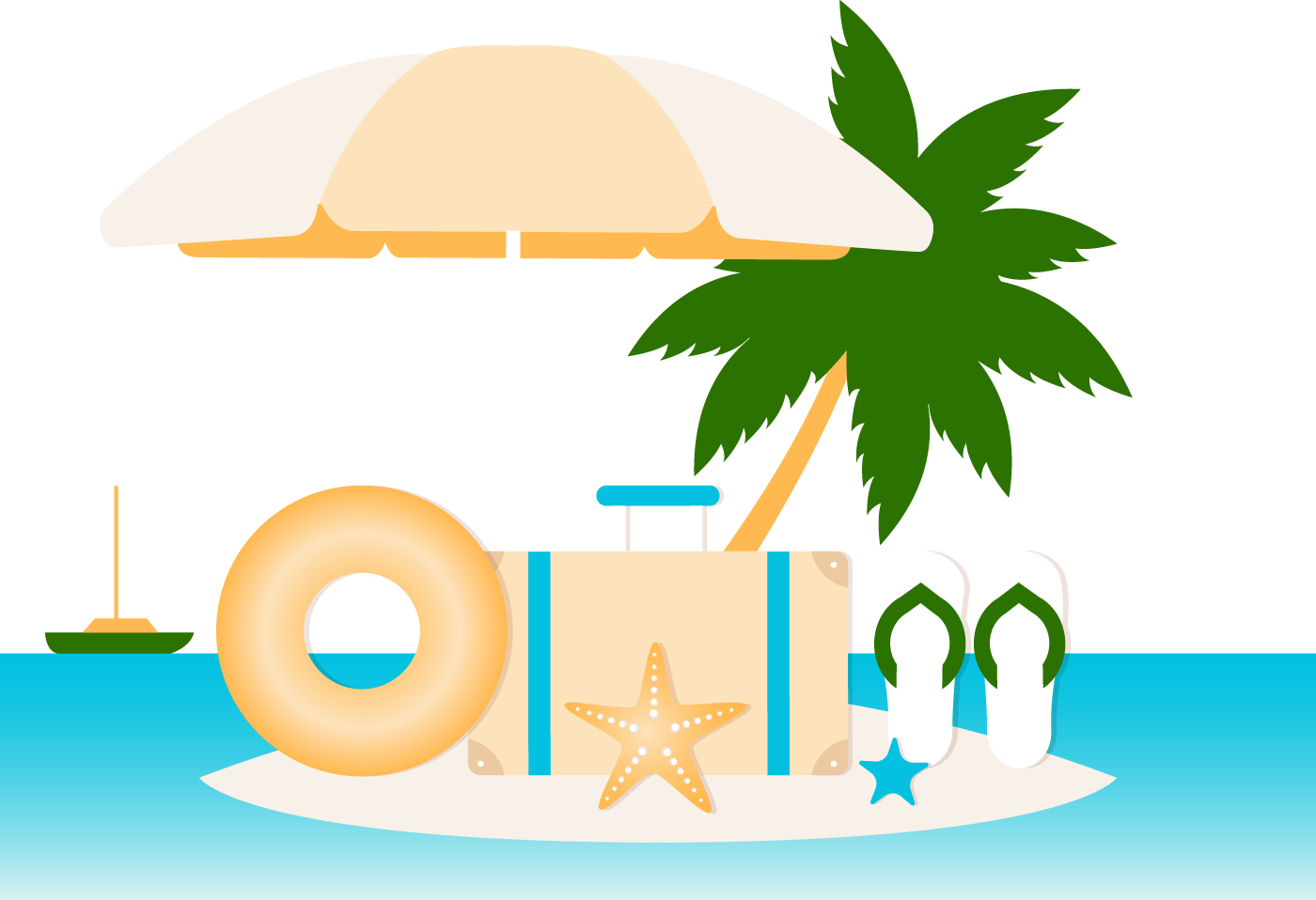 Conch Shell Clip Art - Png Download (1400x958), Png Download