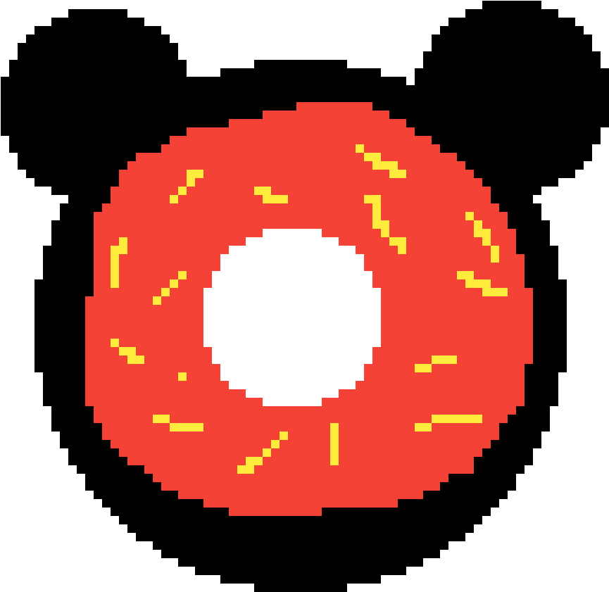 Mickey Mouse Donut Clipart (1200x1200), Png Download