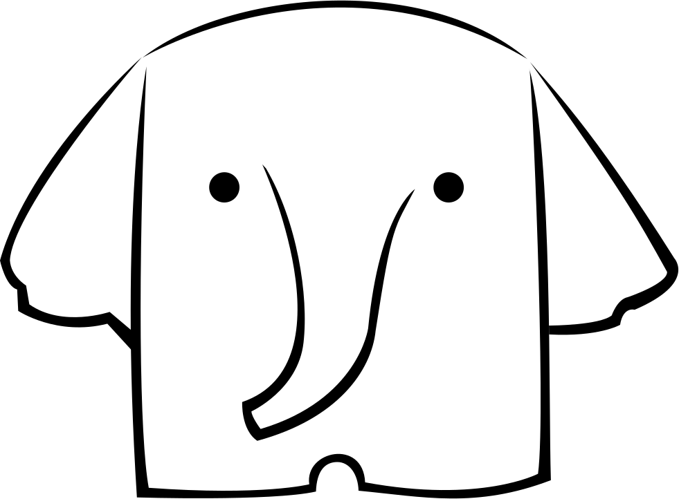 Elephant Street Logo Comments Clipart (981x722), Png Download
