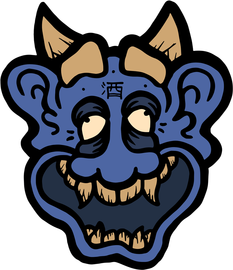 Kabuki Mask Clipart (1000x1159), Png Download