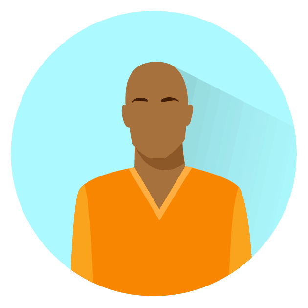 Black-male Clipart (630x630), Png Download