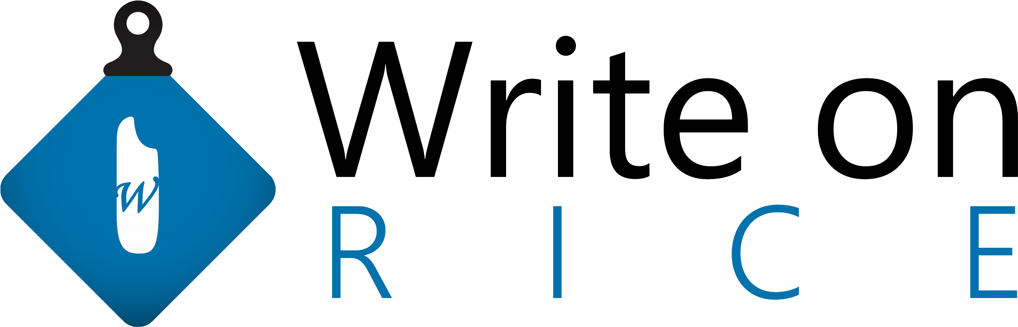 Write On Rice Clipart (3600x1172), Png Download