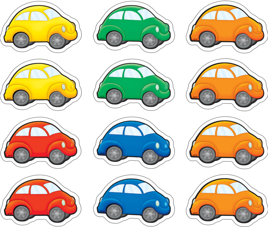 Tcr5421 Cars Mini Accents Image Clipart (900x900), Png Download