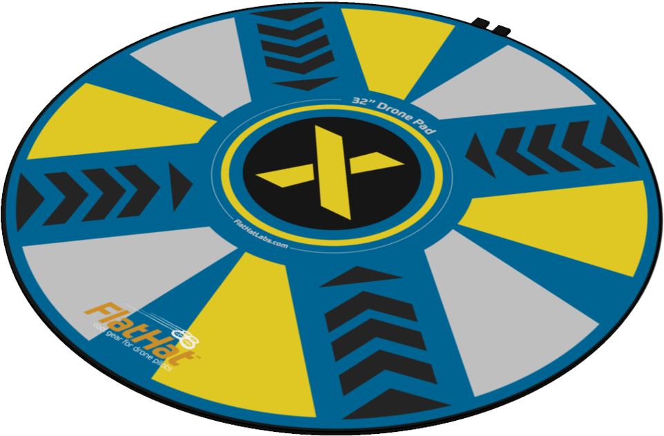 Flathat 32" Drone Landing Pad Clipart (1024x1024), Png Download