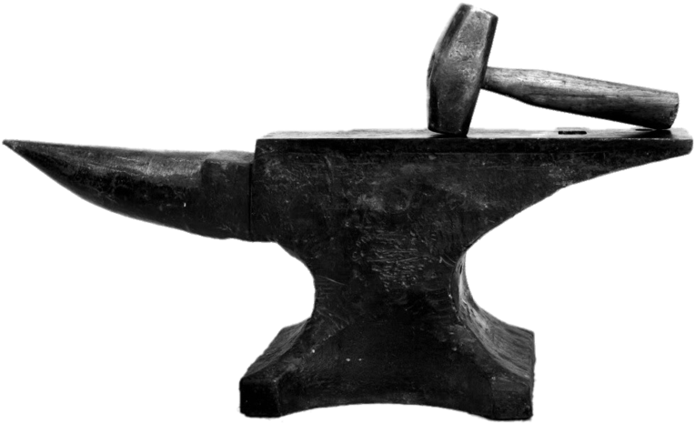 Hammer And Anvil Clipart (800x480), Png Download