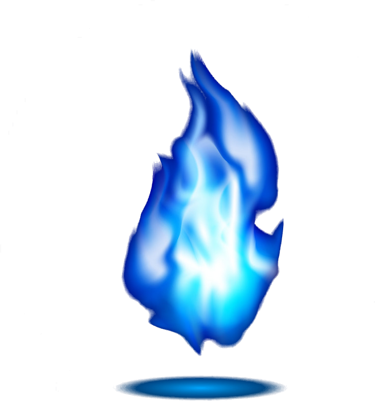The Cobalt Flame Cover Clipart (1000x1080), Png Download