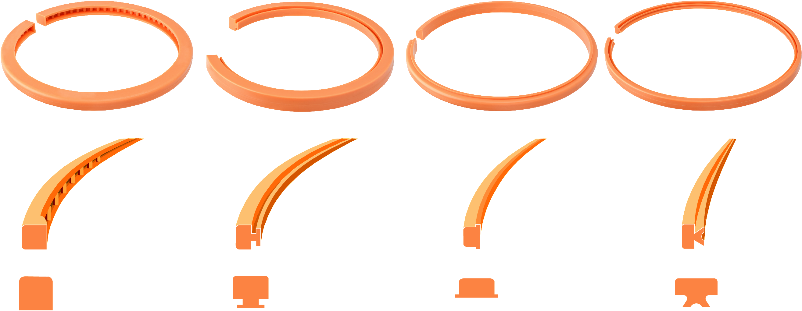 Creaser Wheel Clipart (3036x1320), Png Download