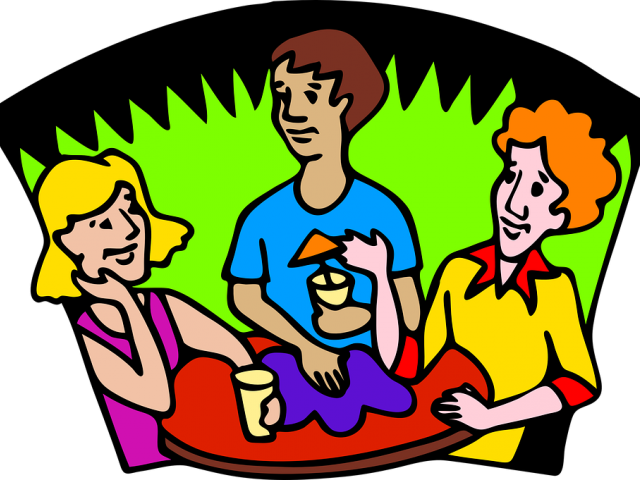 Woman Clipart Discussion - Png Download (640x480), Png Download