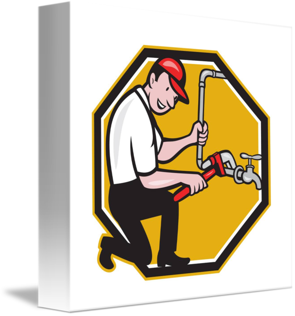 Repair Tap Cartoon By Clipart (606x650), Png Download