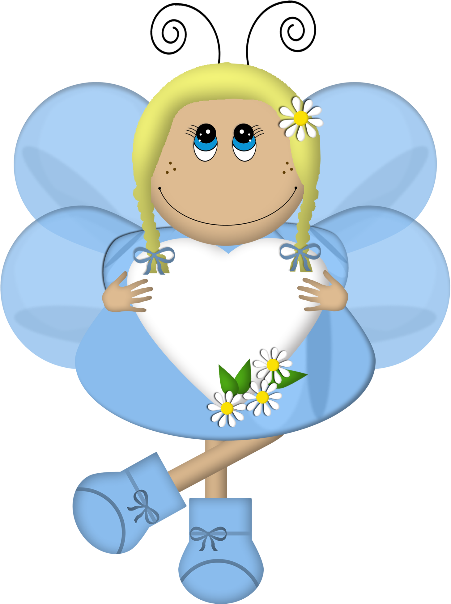 Clip Art, Fairy, New Day, Amor, Pretty Images, Faeries, - Png Download (1459x1955), Png Download