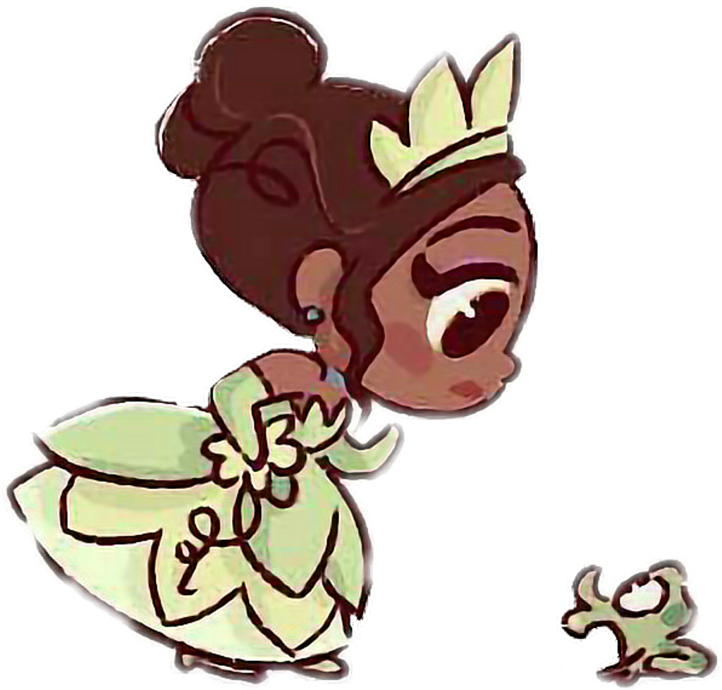 Verde Sapo Tiana Free Adesivo Larissabonfim3 Disney Clipart (1024x979), Png Download