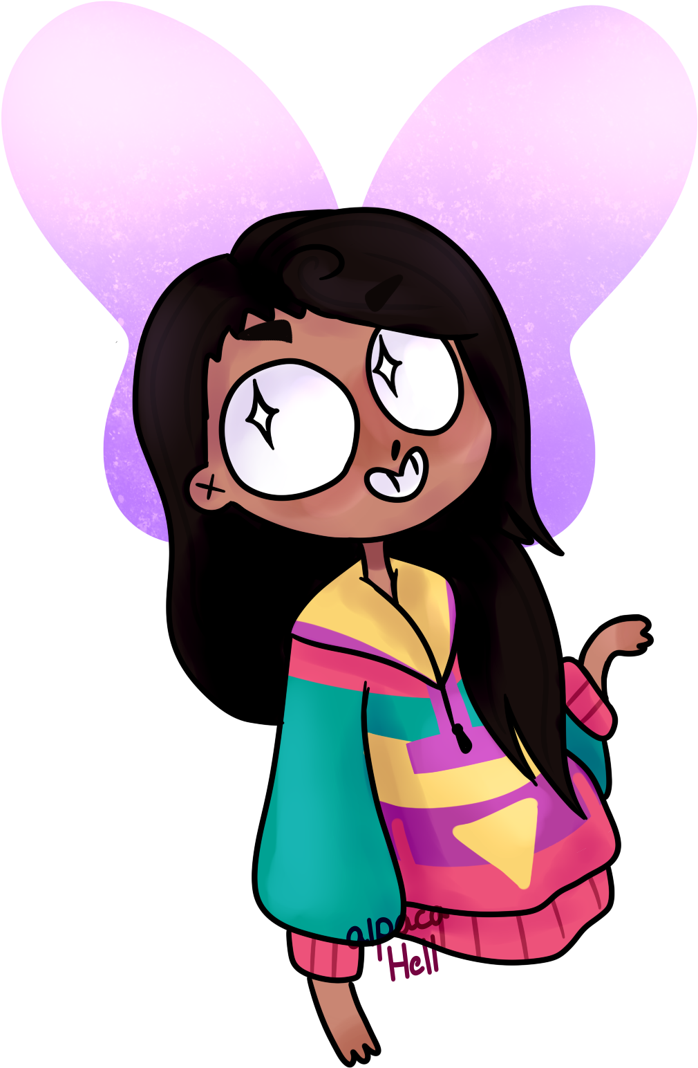 “@brianna-lei Made That Cool Game Butterfly Soup And Clipart (1100x1600), Png Download