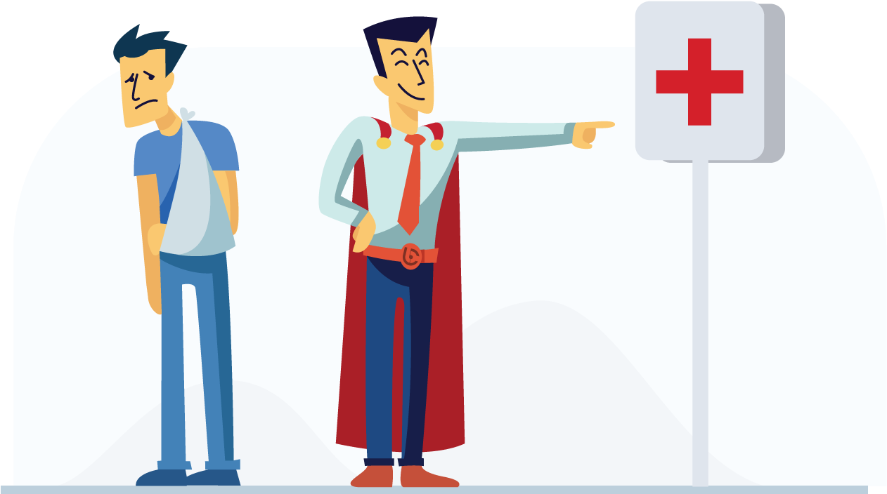 Documenting Your Injuries After A Car Accident Clipart (1305x762), Png Download