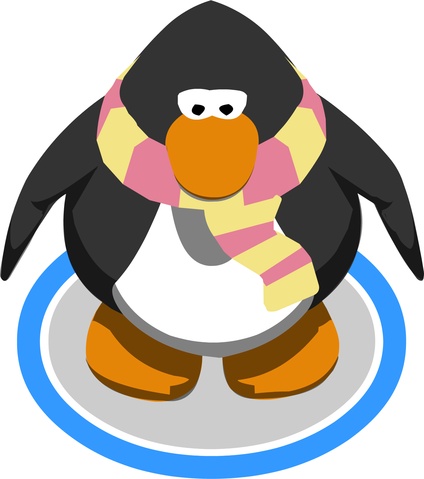 Bandana Clipart Club Penguin - Png Download (1482x1677), Png Download