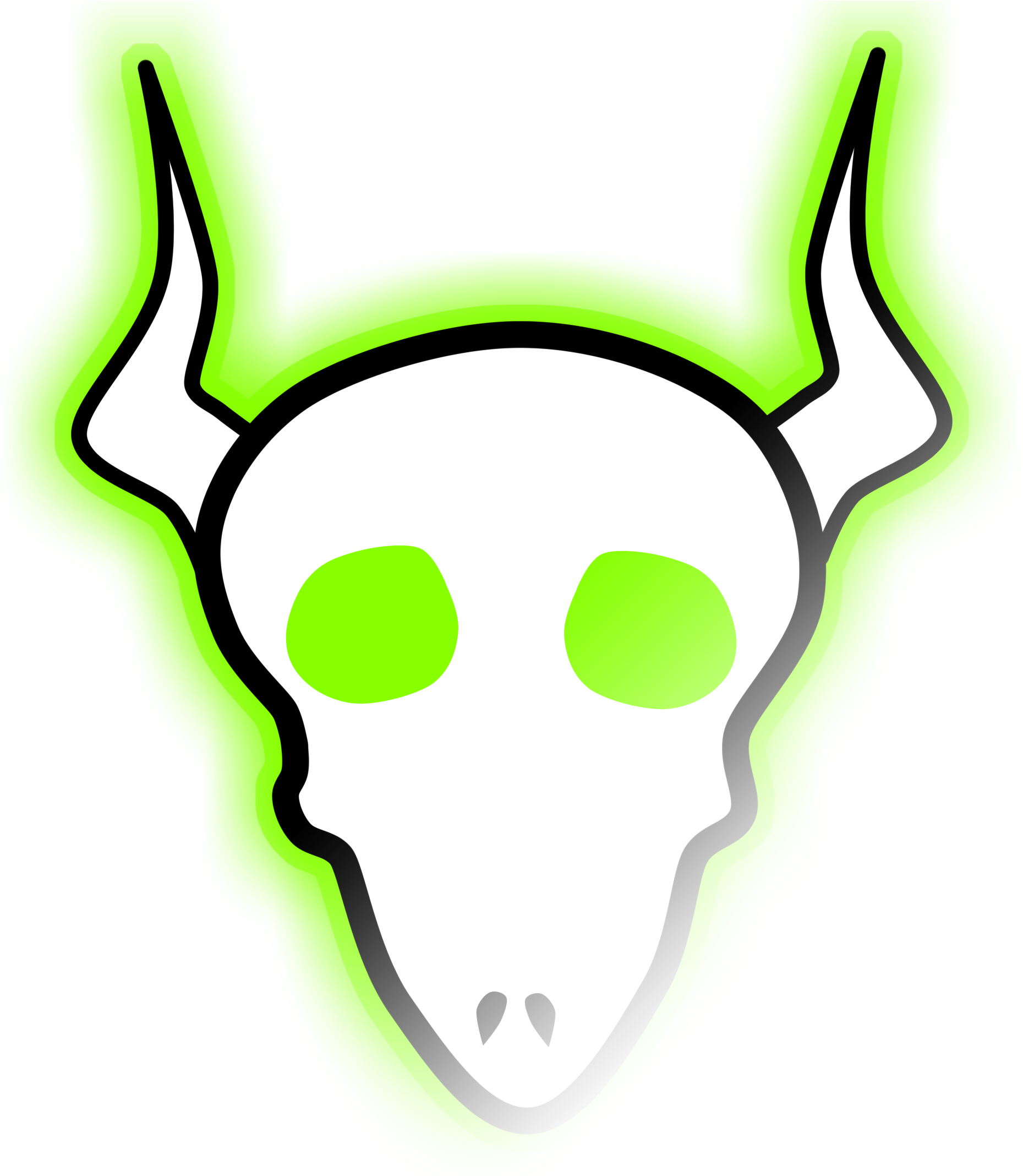 Monster High Skull Clip Art - Png Download (1959x2135), Png Download