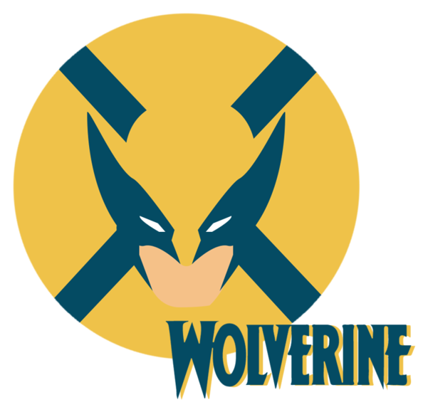 Wolverine Logo Wolverine Logos Printable Clipart (600x600), Png Download