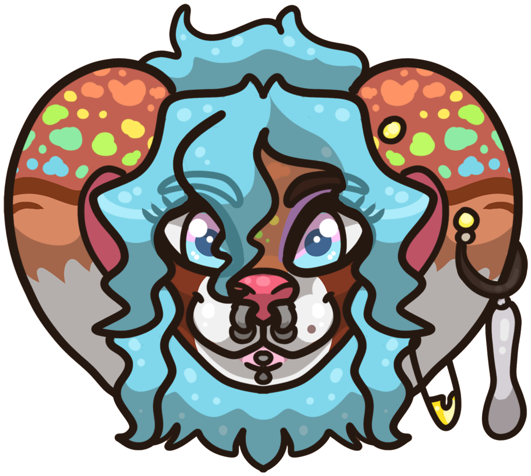 Sugar Sprinkles Headshot Clipart (1280x1280), Png Download