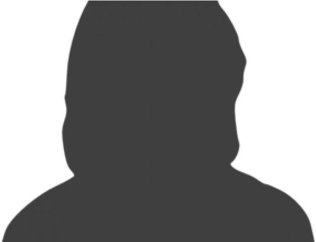 People Silhouette Clipart Headshot - Png Download (640x480), Png Download