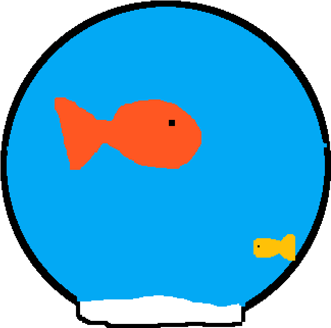 Fishbowl Clipart (1000x1000), Png Download