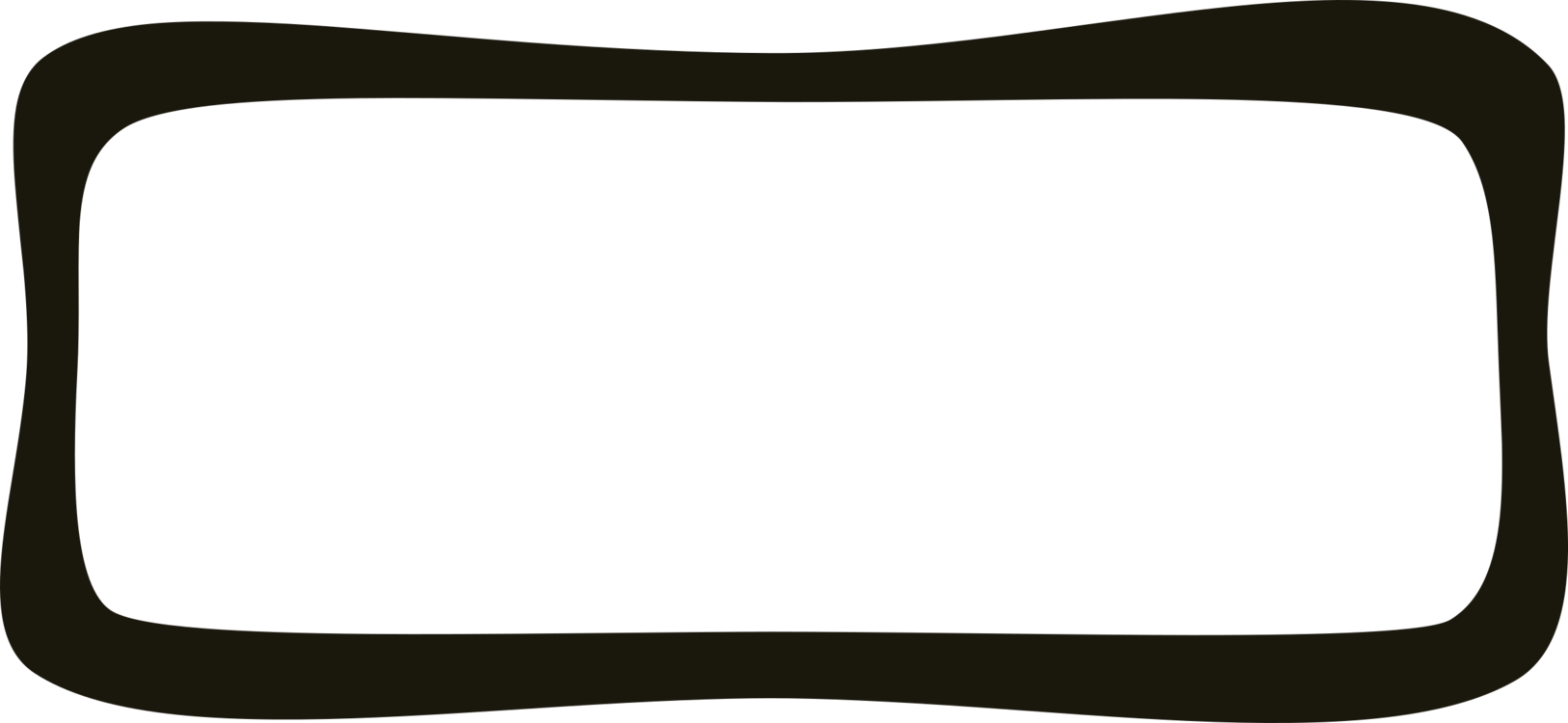 Square Silhouette Area Rectangle Black - Table Clipart (1627x750), Png Download