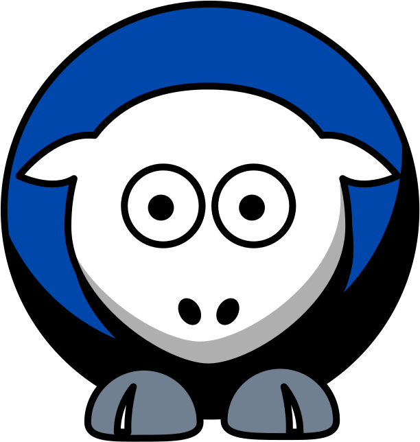 Sheep Orlando Magic Team Colors Svg Clip Arts 564 X - Png Download (564x594), Png Download