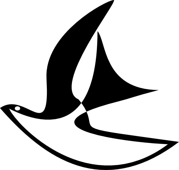 How To Set Use Flying Pigeon Figure Svg Vector Clipart (600x570), Png Download