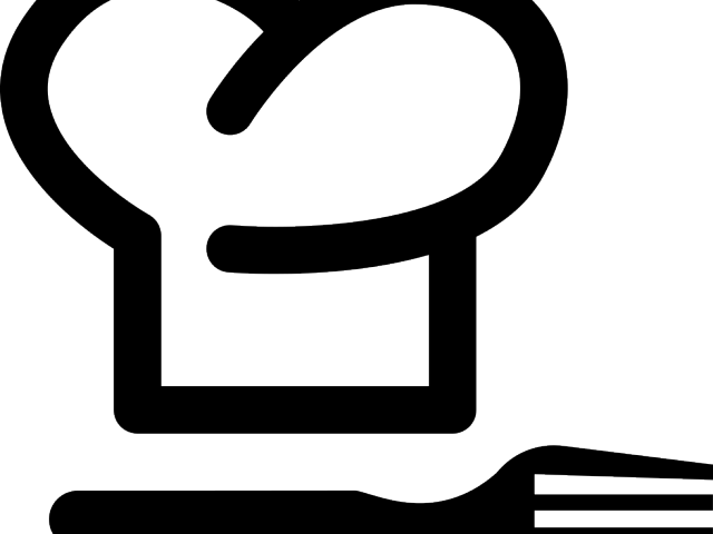 Fork Clipart Pink Chef Hat - Chef Icon Png Transparent Png (640x480), Png Download