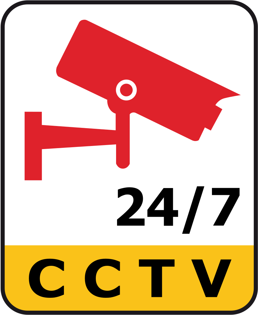 Cctv 24 7 Clipart Closed-circuit Television Clip Art - Cctv Camera 24 7 - Png Download (656x800), Png Download