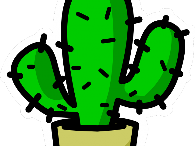 Cactus Clipart Club Penguin - Cactus - Png Download (640x480), Png Download
