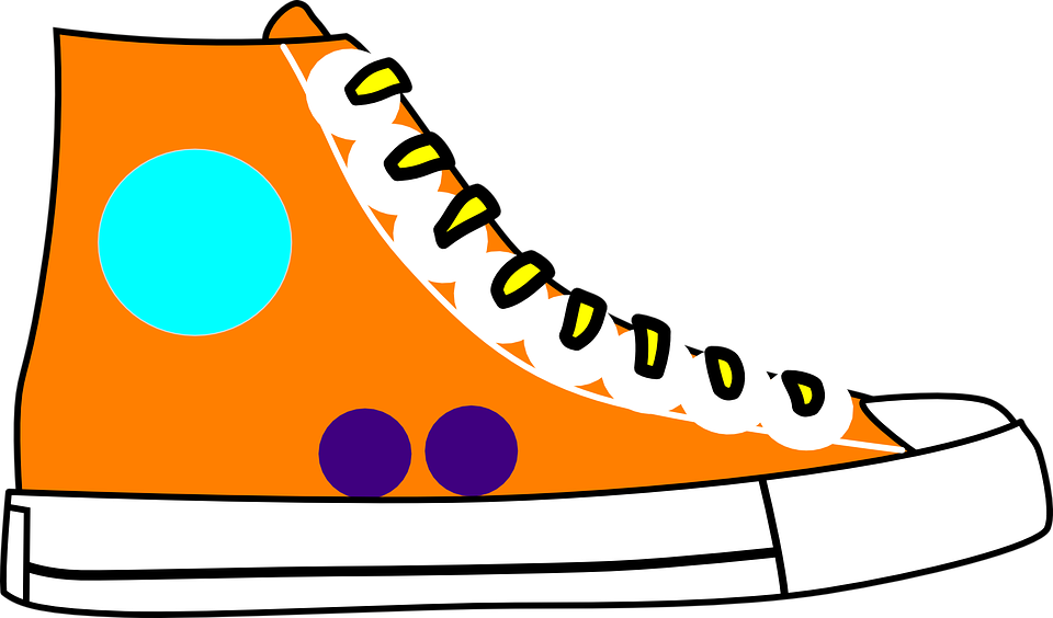 Star - Vektor Sepatu Clipart (960x564), Png Download