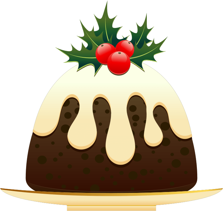 Christmas - Christmas Pudding Clip Art - Png Download (752x710), Png Download