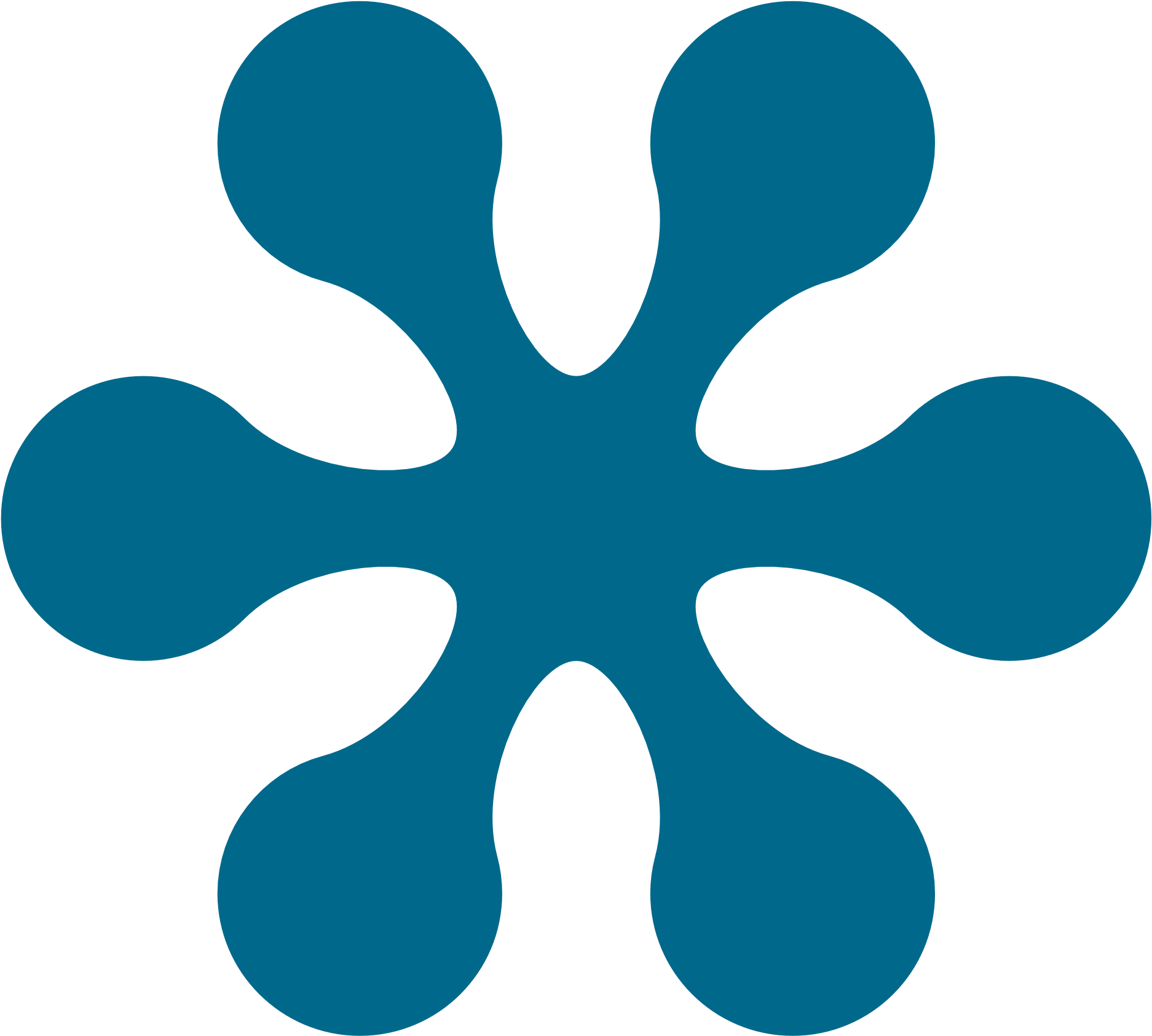 Retro Clip Art Colorful Sky Clipart Free Download - 70s Flower Png Transparent Png (1969x1952), Png Download