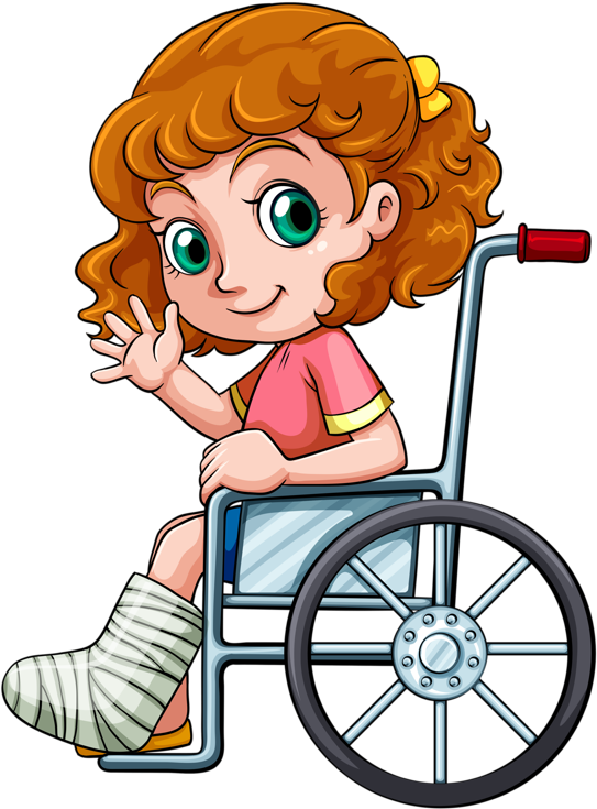 Png Download Personnages Illustration Individu Personne - Wheelchair Drawing Jpg Clipart (562x800), Png Download