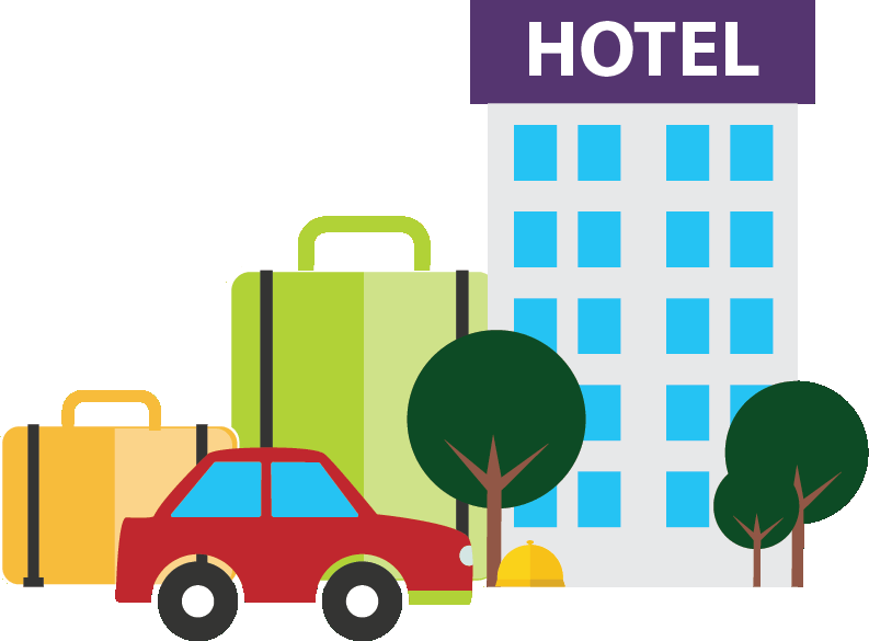 Hotel Management System - Hotel Industry Clipart - Png Download (793x585), Png Download