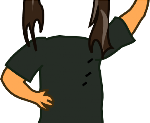 Long Hair Clipart Guy - Animation Long Hair Man - Png Download (640x480), Png Download