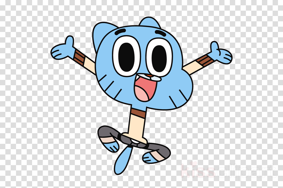 Download Gumball Png Clipart Gumball Watterson Anais - Gumball Cartoon Png Transparent Png (900x600), Png Download