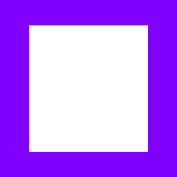 Purple Box Transparent Clipart (600x600), Png Download