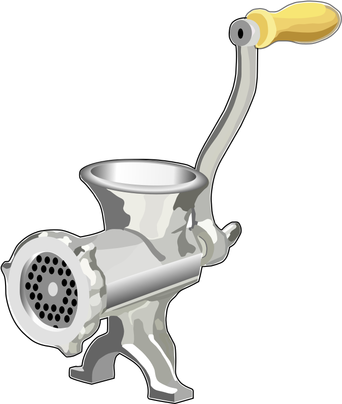 Meat Mincing Machine - Meat Grinder Clipart Png Transparent Png (800x800), Png Download