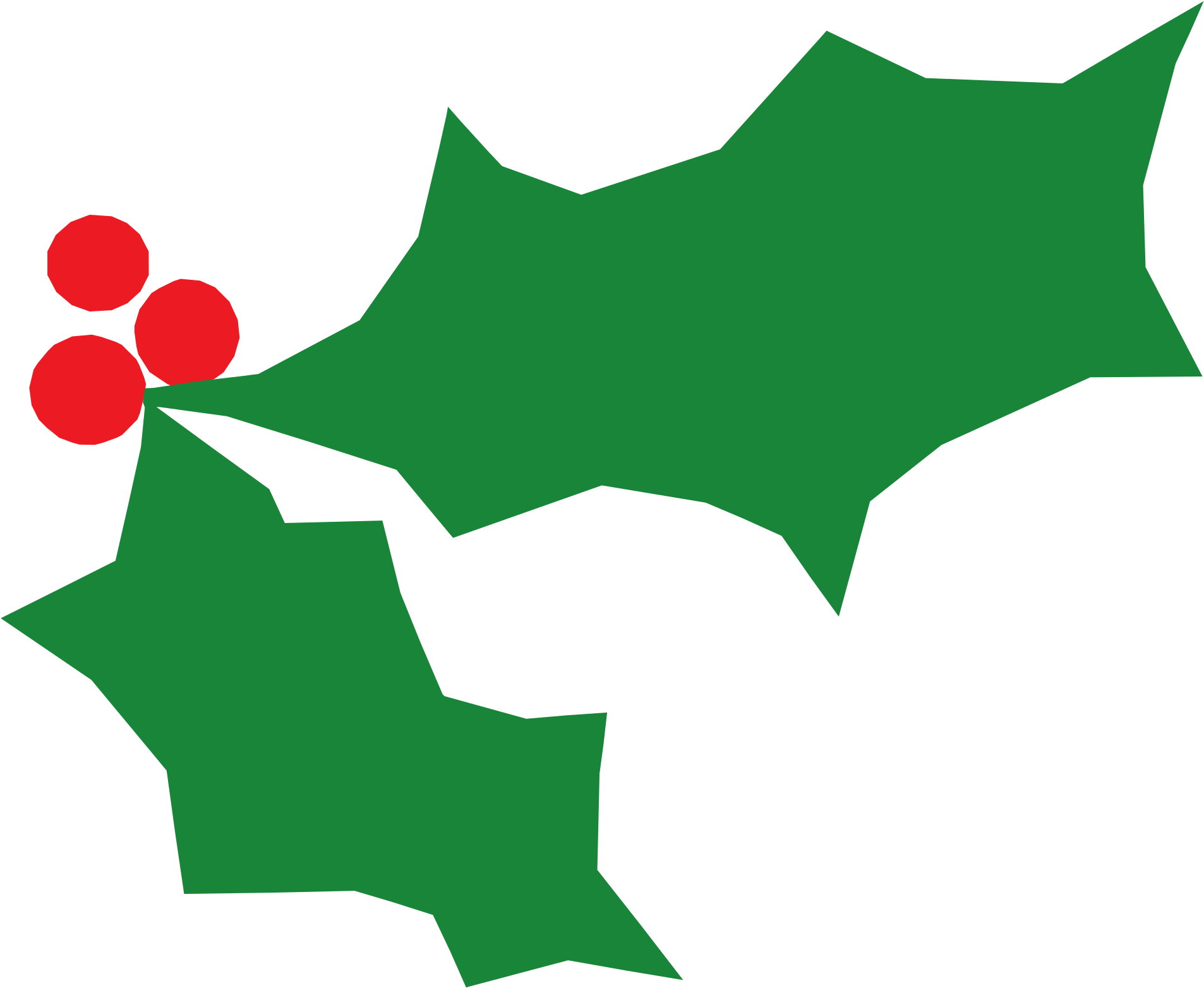 Big Image - Clip Art Mistletoe Png Transparent Png (1908x1565), Png Download