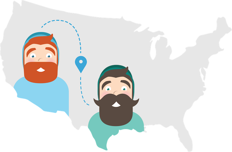 Whether You've Been A Part Of The Local Business Environment - Map Clipart (800x524), Png Download