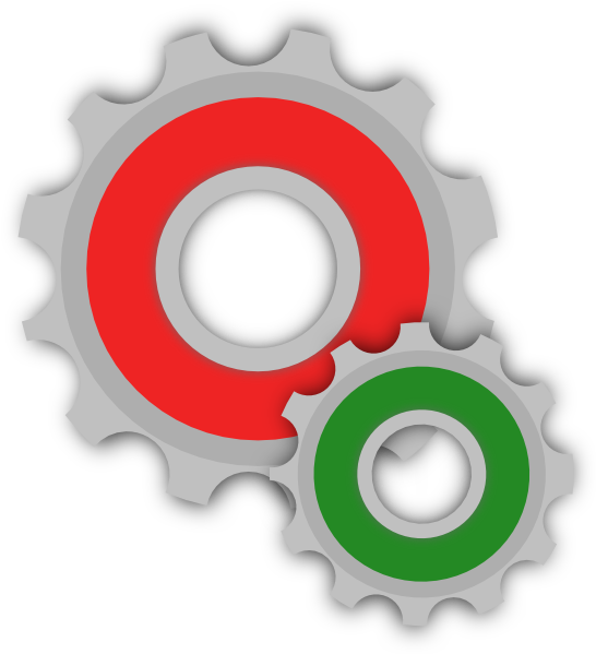 Gears Clip Art - Png Download (546x599), Png Download