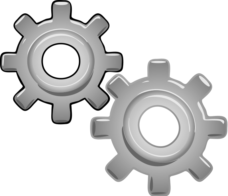 Gears Clip Art Download - Technic Clipart - Png Download (800x688), Png Download