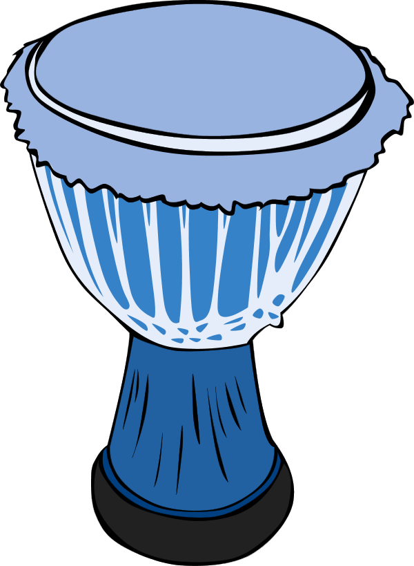West African Djembe - Percussion Instruments Clip Art - Png Download (600x819), Png Download