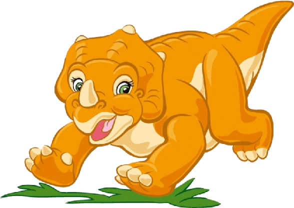 Cartoon Dinosaur Cliparts - Cera In Einem Land Vor Unserer Zeit - Png Download (600x600), Png Download
