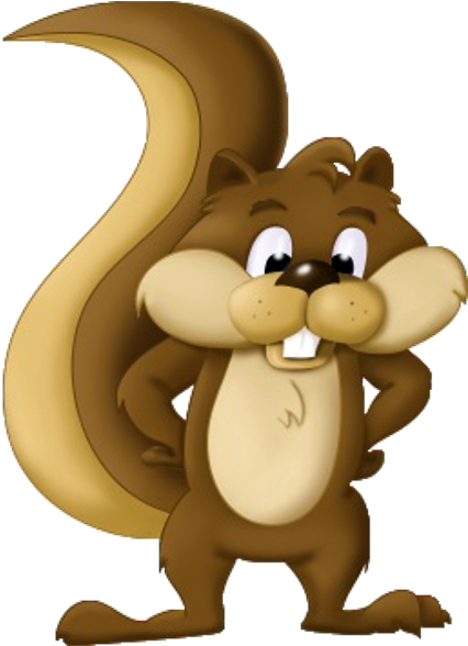 Animated Squirrel Clipart - Finders Forum Playing Cards - Tv Trivia: 60's - Png Download (600x600), Png Download
