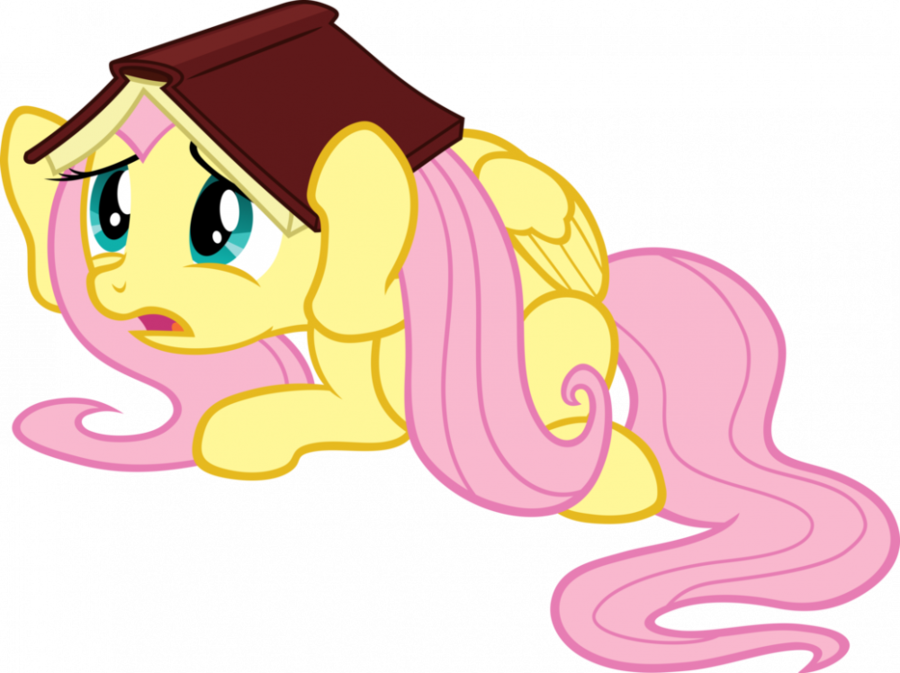 Download Fluttershy Frightened Clipart Fluttershy Pinkie - Mlp Fluttershy Vector Outfit - Png Download (900x673), Png Download