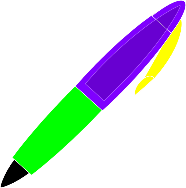 Pen Clipart - Png Download (594x598), Png Download